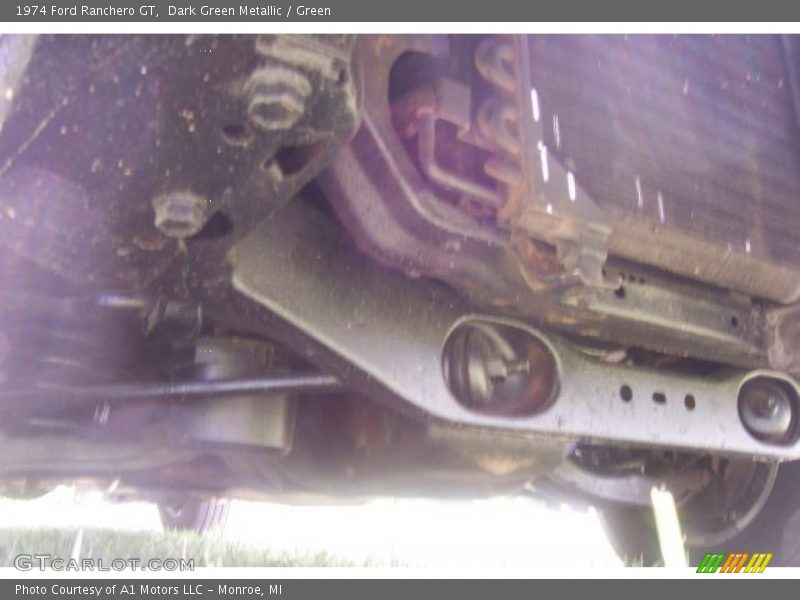 Undercarriage of 1974 Ranchero GT