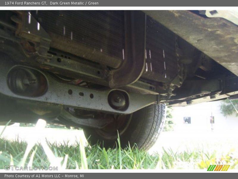 Undercarriage of 1974 Ranchero GT