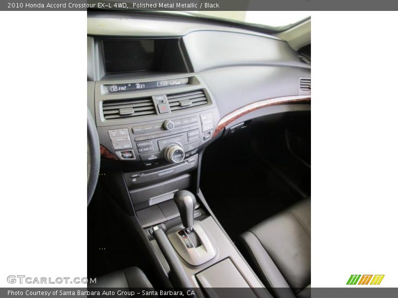 Polished Metal Metallic / Black 2010 Honda Accord Crosstour EX-L 4WD