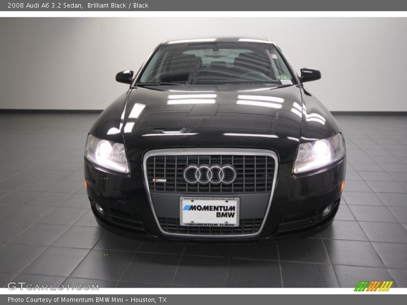 Brilliant Black / Black 2008 Audi A6 3.2 Sedan