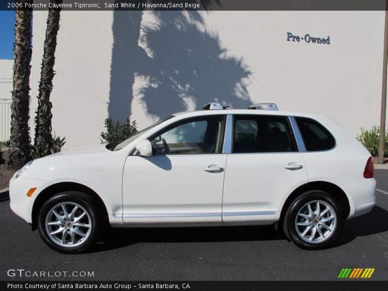 Sand White / Havanna/Sand Beige 2006 Porsche Cayenne Tiptronic