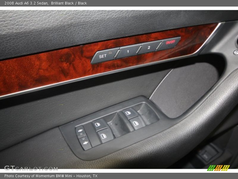Brilliant Black / Black 2008 Audi A6 3.2 Sedan