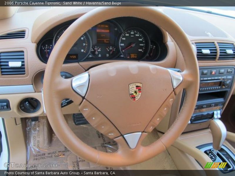 Sand White / Havanna/Sand Beige 2006 Porsche Cayenne Tiptronic