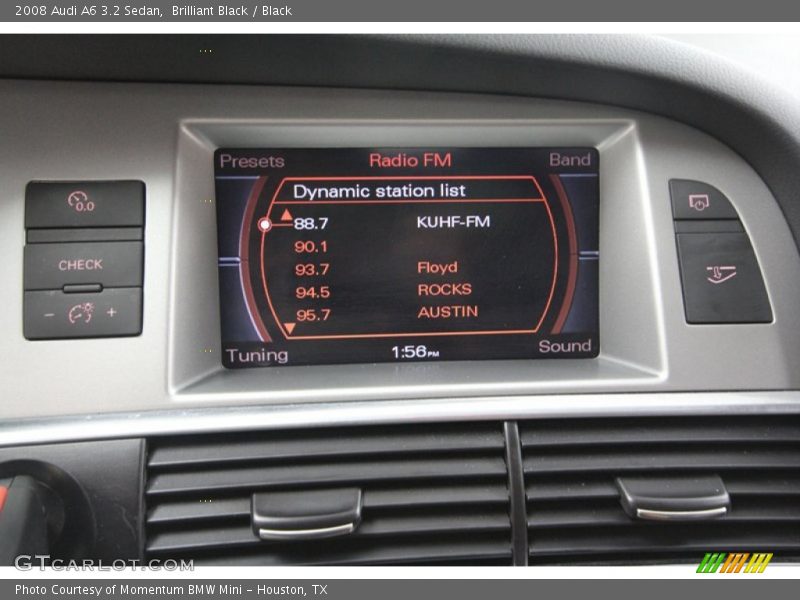 Brilliant Black / Black 2008 Audi A6 3.2 Sedan