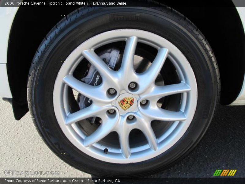 Sand White / Havanna/Sand Beige 2006 Porsche Cayenne Tiptronic