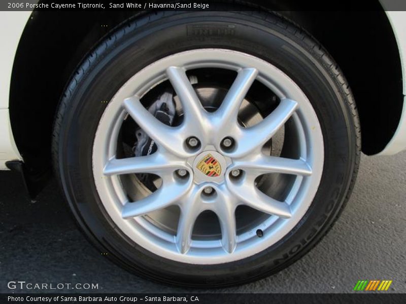 Sand White / Havanna/Sand Beige 2006 Porsche Cayenne Tiptronic