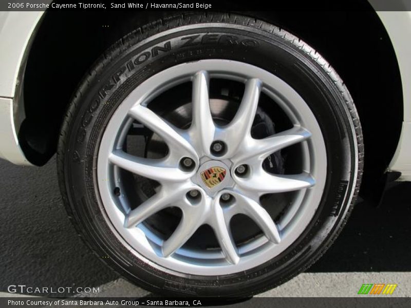 Sand White / Havanna/Sand Beige 2006 Porsche Cayenne Tiptronic