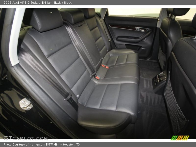 Brilliant Black / Black 2008 Audi A6 3.2 Sedan