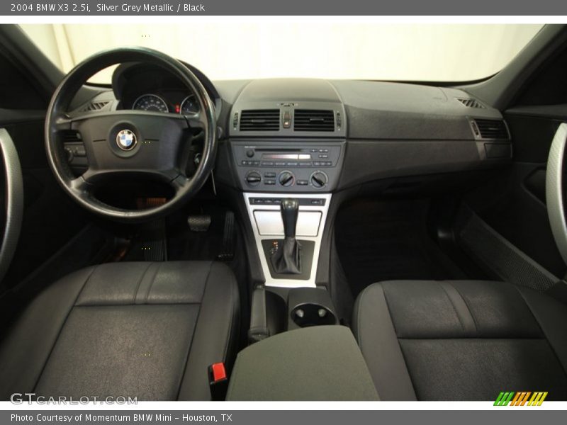 Silver Grey Metallic / Black 2004 BMW X3 2.5i