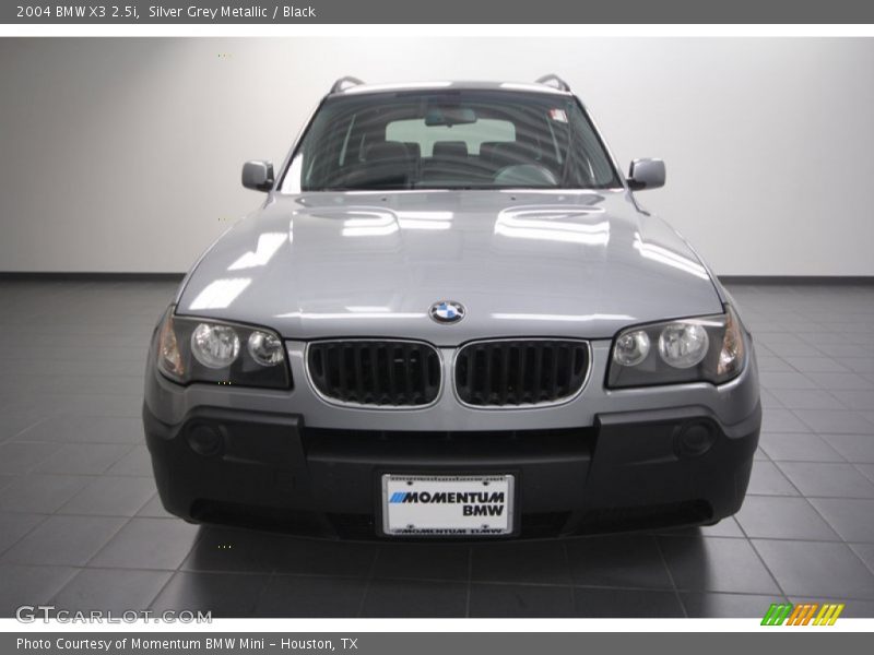 Silver Grey Metallic / Black 2004 BMW X3 2.5i