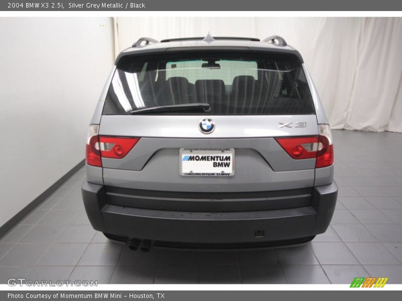 Silver Grey Metallic / Black 2004 BMW X3 2.5i