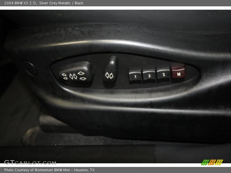 Silver Grey Metallic / Black 2004 BMW X3 2.5i