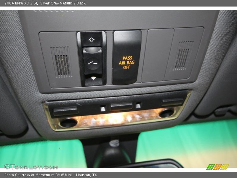 Silver Grey Metallic / Black 2004 BMW X3 2.5i
