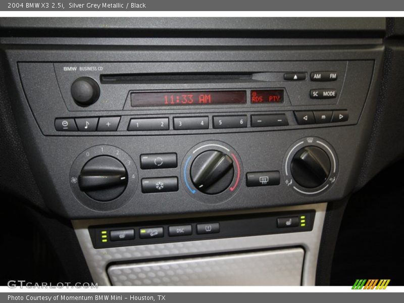 Silver Grey Metallic / Black 2004 BMW X3 2.5i