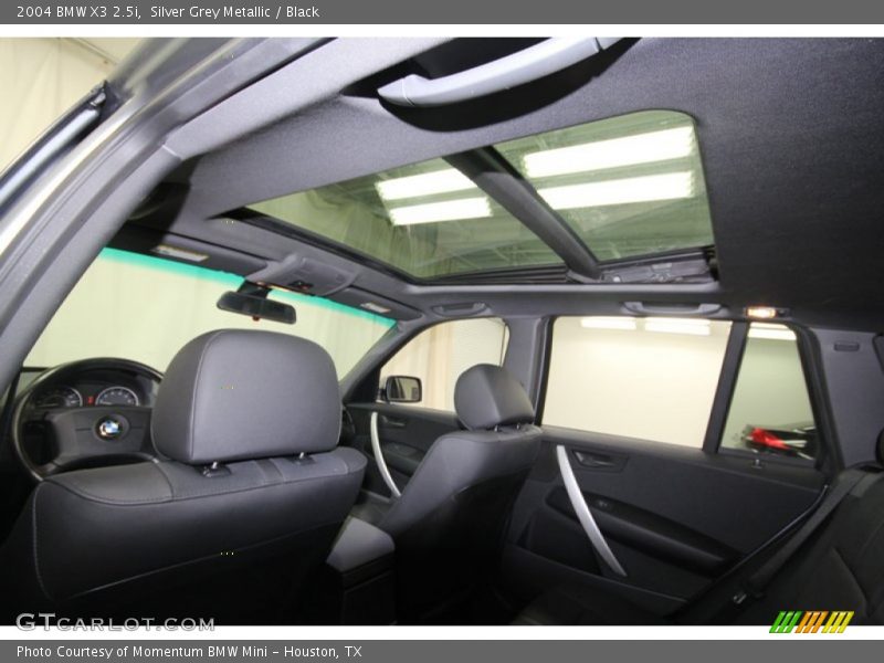 Silver Grey Metallic / Black 2004 BMW X3 2.5i