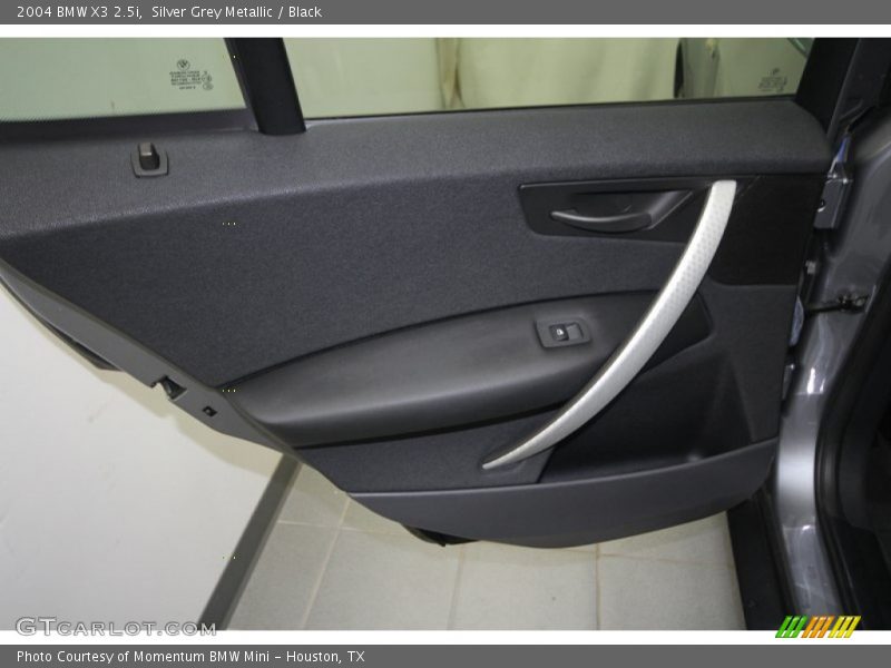 Silver Grey Metallic / Black 2004 BMW X3 2.5i