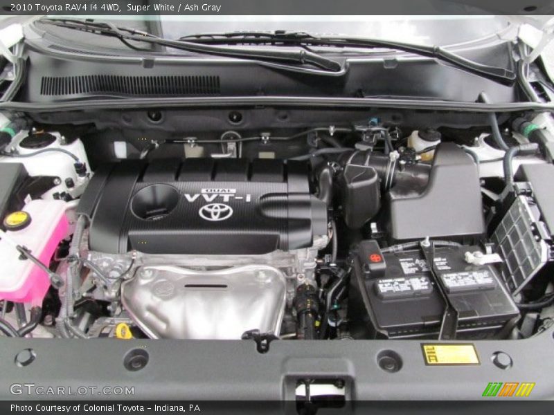 Super White / Ash Gray 2010 Toyota RAV4 I4 4WD