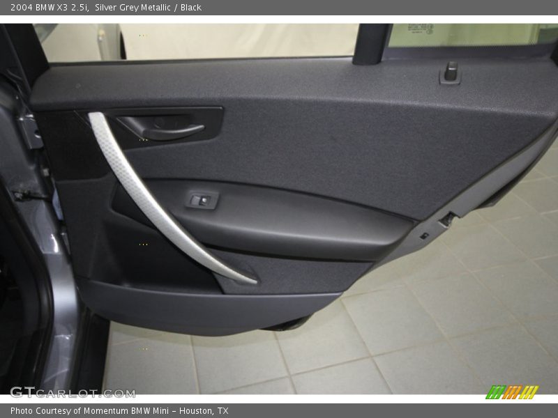 Silver Grey Metallic / Black 2004 BMW X3 2.5i