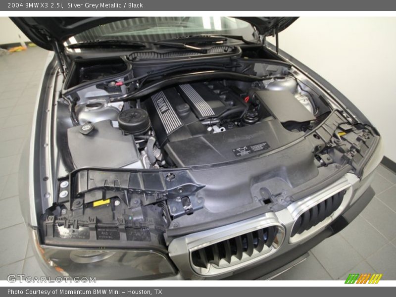 Silver Grey Metallic / Black 2004 BMW X3 2.5i