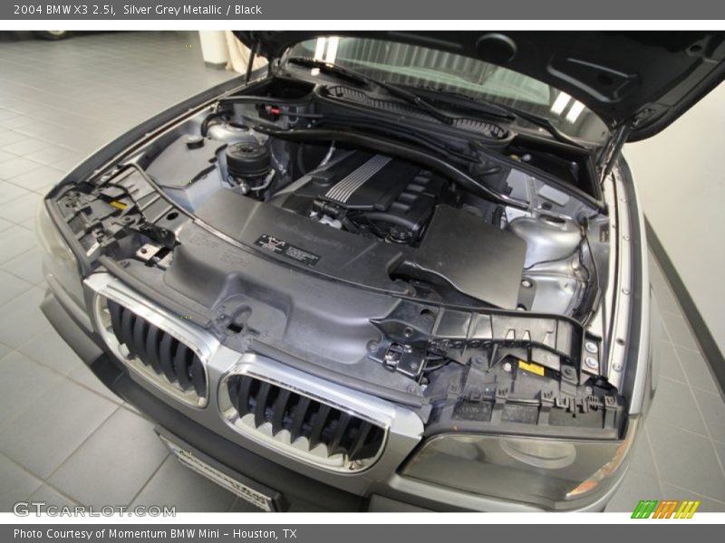 Silver Grey Metallic / Black 2004 BMW X3 2.5i