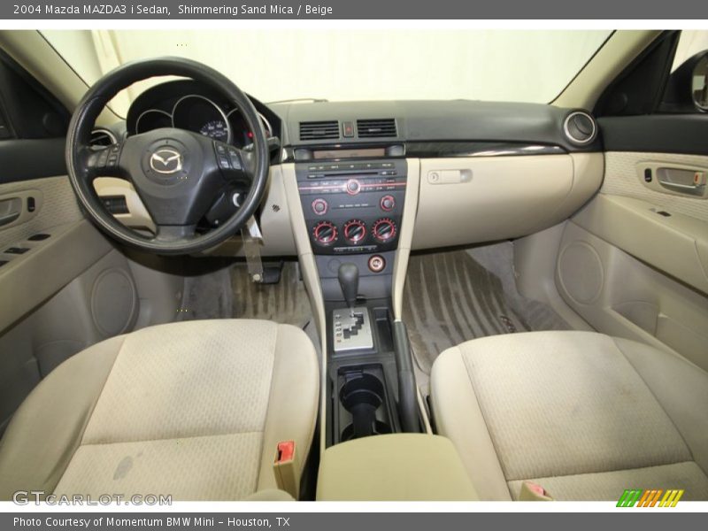Shimmering Sand Mica / Beige 2004 Mazda MAZDA3 i Sedan