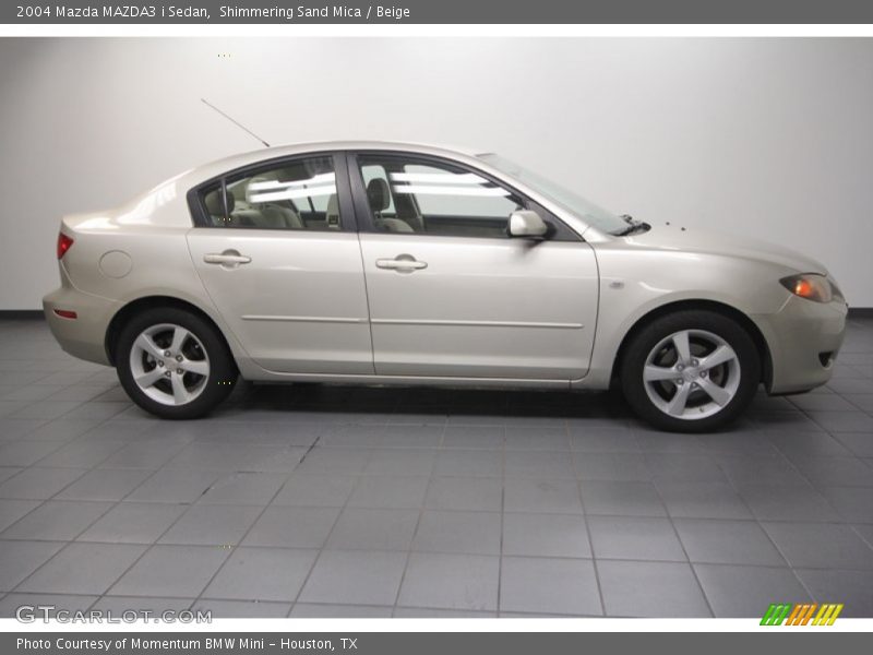 Shimmering Sand Mica / Beige 2004 Mazda MAZDA3 i Sedan