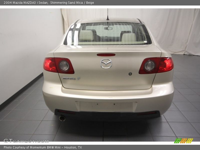 Shimmering Sand Mica / Beige 2004 Mazda MAZDA3 i Sedan