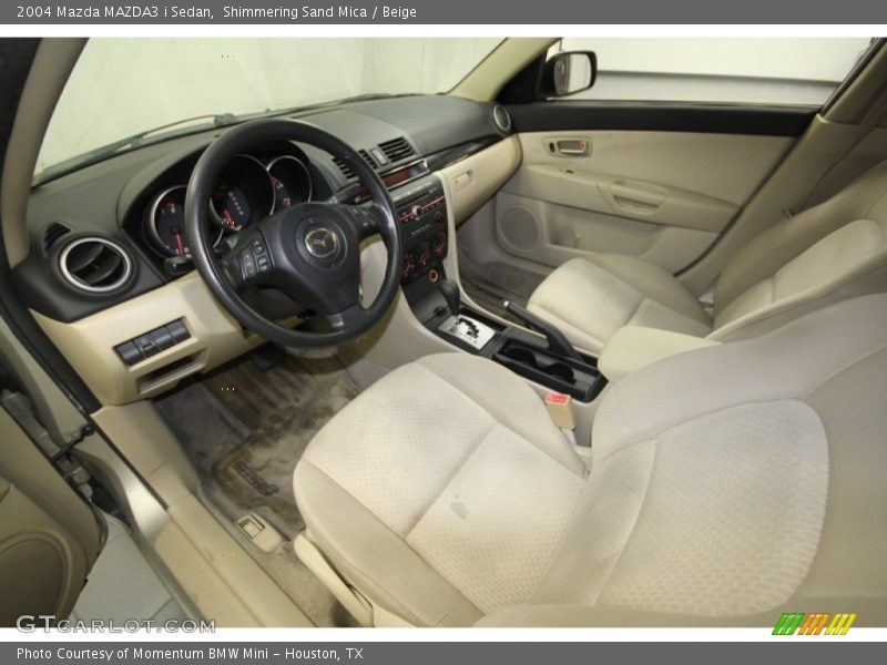 Shimmering Sand Mica / Beige 2004 Mazda MAZDA3 i Sedan