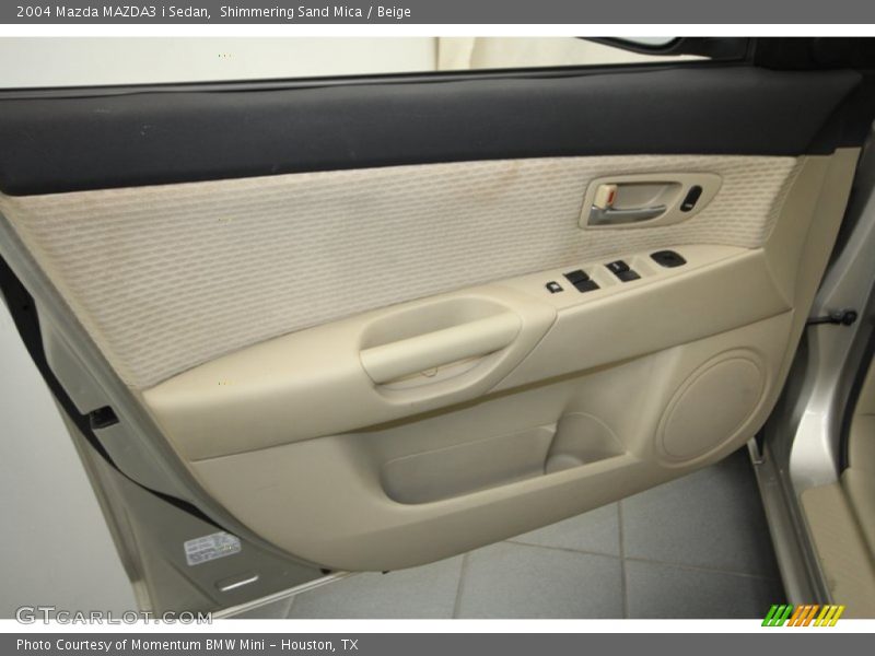 Shimmering Sand Mica / Beige 2004 Mazda MAZDA3 i Sedan