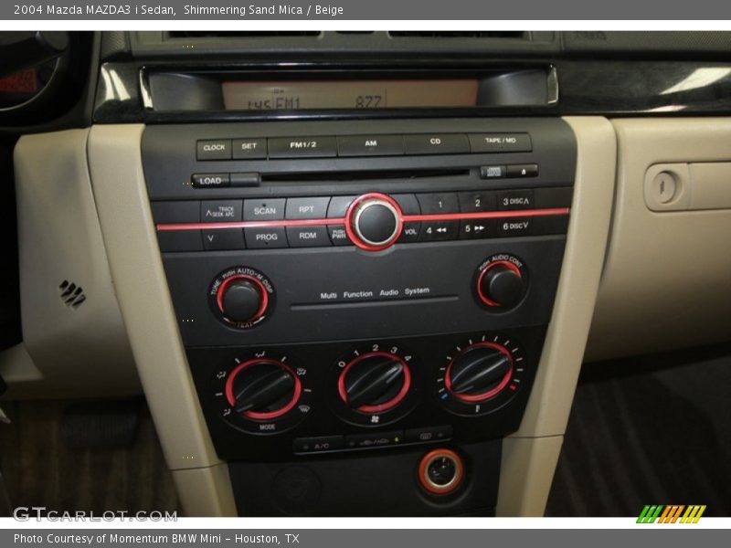 Shimmering Sand Mica / Beige 2004 Mazda MAZDA3 i Sedan