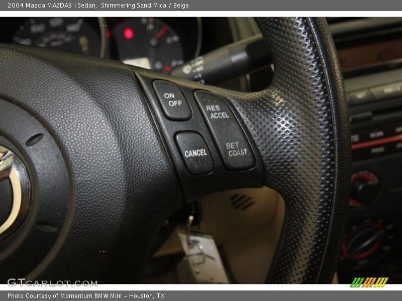 Shimmering Sand Mica / Beige 2004 Mazda MAZDA3 i Sedan