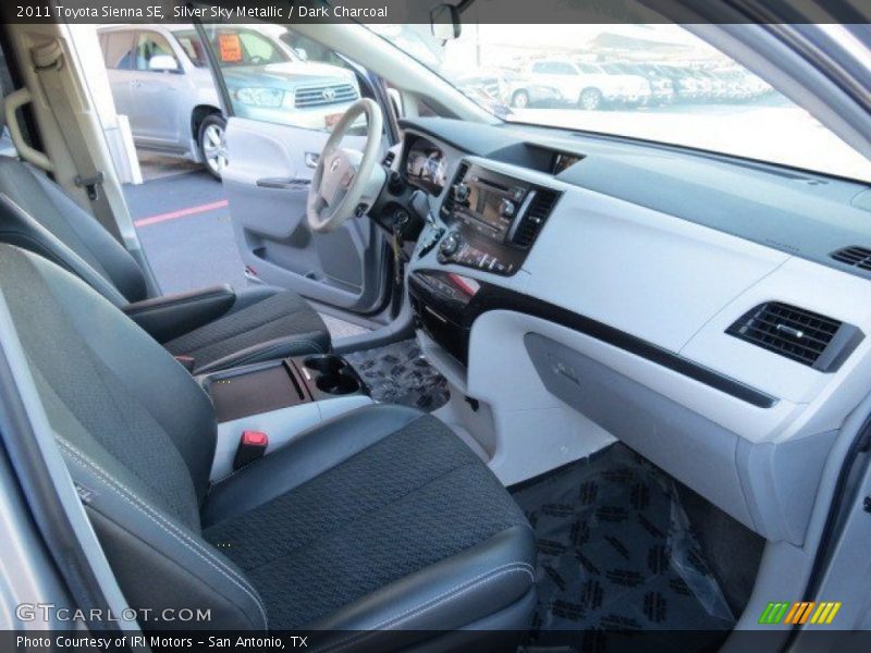 Silver Sky Metallic / Dark Charcoal 2011 Toyota Sienna SE