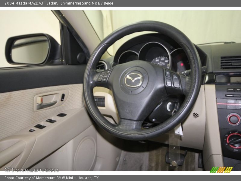 Shimmering Sand Mica / Beige 2004 Mazda MAZDA3 i Sedan
