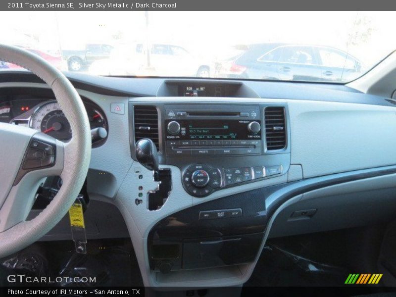 Silver Sky Metallic / Dark Charcoal 2011 Toyota Sienna SE