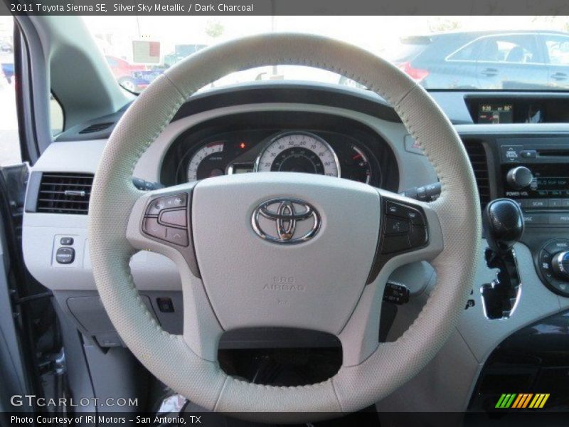 Silver Sky Metallic / Dark Charcoal 2011 Toyota Sienna SE