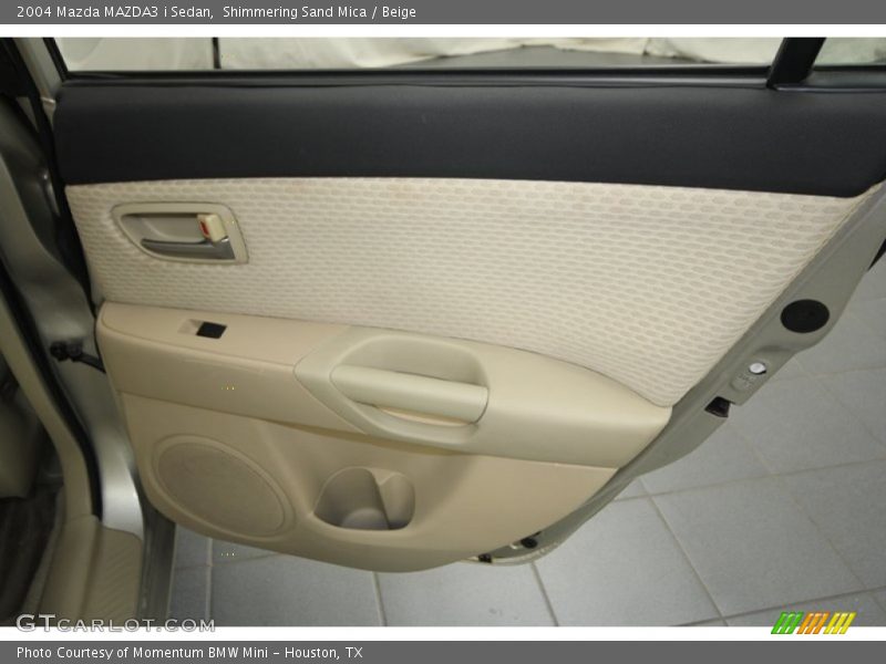 Shimmering Sand Mica / Beige 2004 Mazda MAZDA3 i Sedan