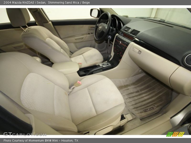 Shimmering Sand Mica / Beige 2004 Mazda MAZDA3 i Sedan