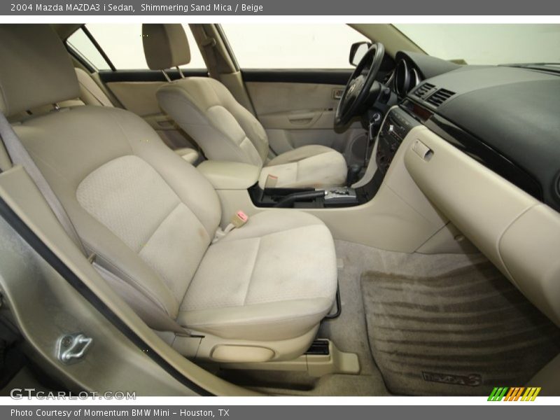 Shimmering Sand Mica / Beige 2004 Mazda MAZDA3 i Sedan