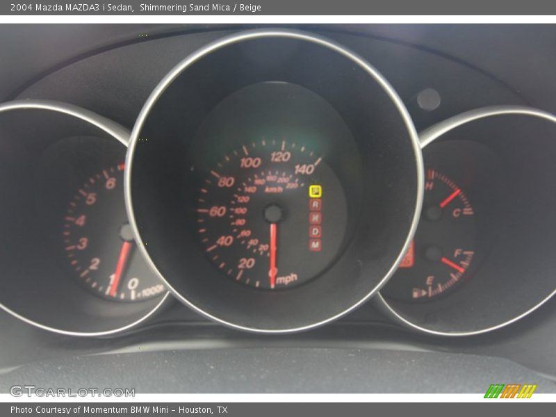 Shimmering Sand Mica / Beige 2004 Mazda MAZDA3 i Sedan
