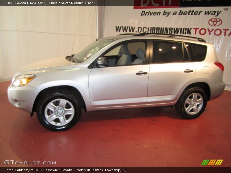 Classic Silver Metallic / Ash 2008 Toyota RAV4 4WD