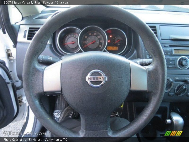 Fresh Powder / Charcoal 2007 Nissan Versa S