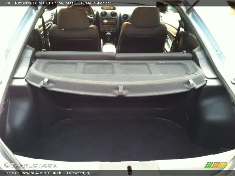 Steel Blue Pearl / Midnight 2003 Mitsubishi Eclipse GT Coupe
