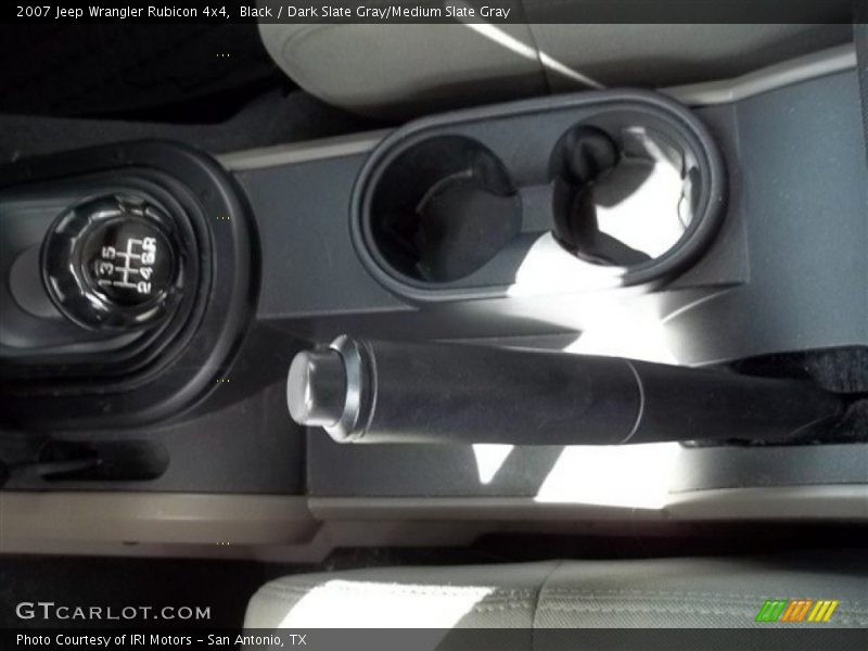 Black / Dark Slate Gray/Medium Slate Gray 2007 Jeep Wrangler Rubicon 4x4