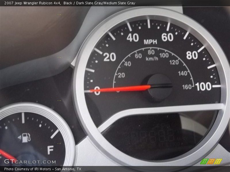 Black / Dark Slate Gray/Medium Slate Gray 2007 Jeep Wrangler Rubicon 4x4