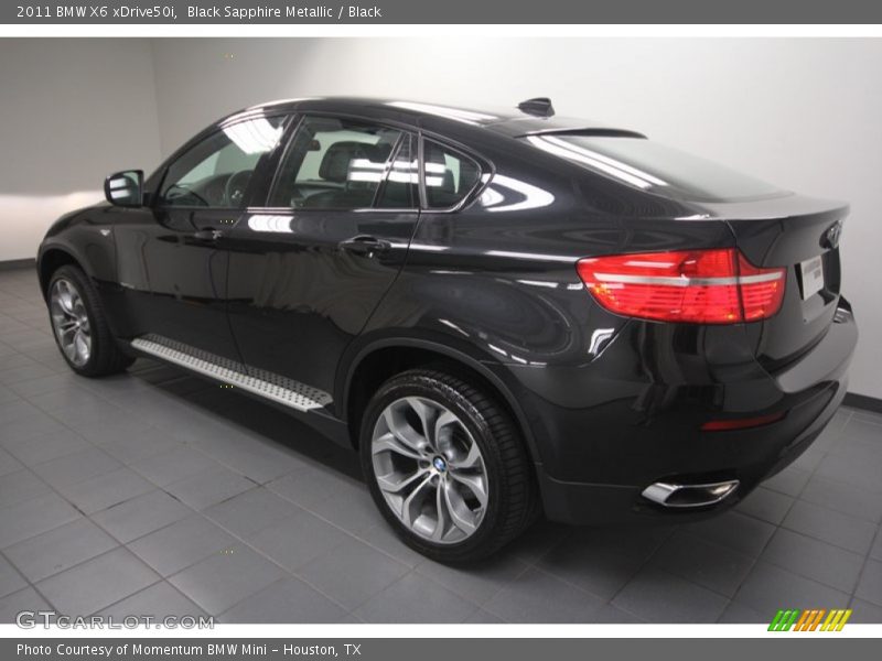 Black Sapphire Metallic / Black 2011 BMW X6 xDrive50i