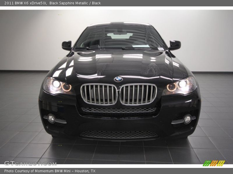 Black Sapphire Metallic / Black 2011 BMW X6 xDrive50i