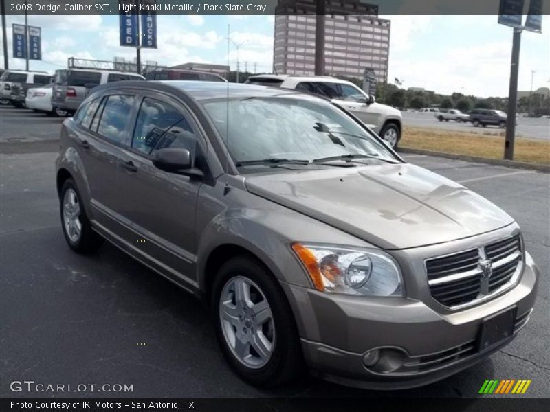 Light Khaki Metallic / Dark Slate Gray 2008 Dodge Caliber SXT