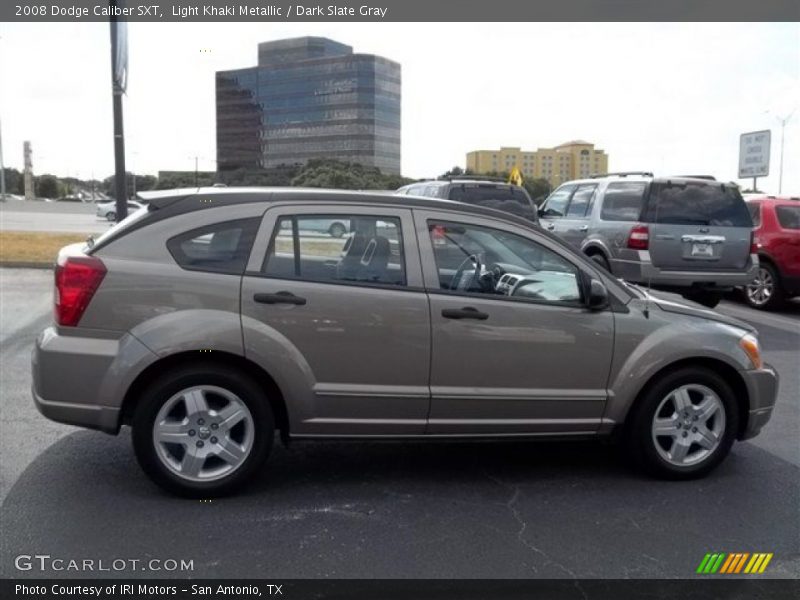 Light Khaki Metallic / Dark Slate Gray 2008 Dodge Caliber SXT