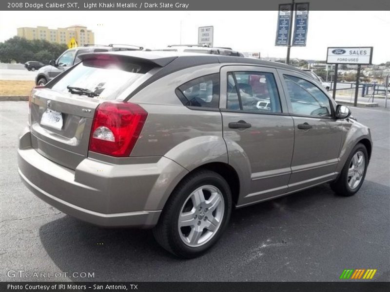 Light Khaki Metallic / Dark Slate Gray 2008 Dodge Caliber SXT