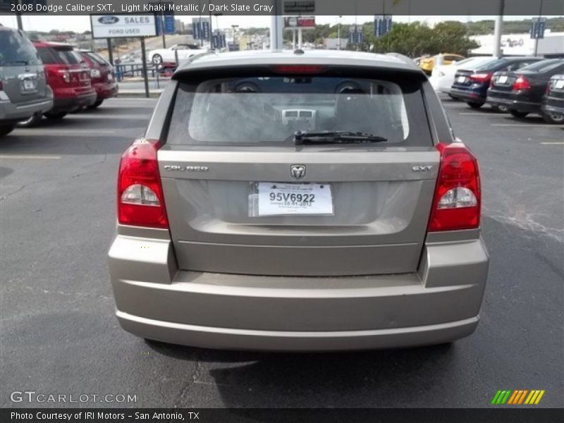 Light Khaki Metallic / Dark Slate Gray 2008 Dodge Caliber SXT